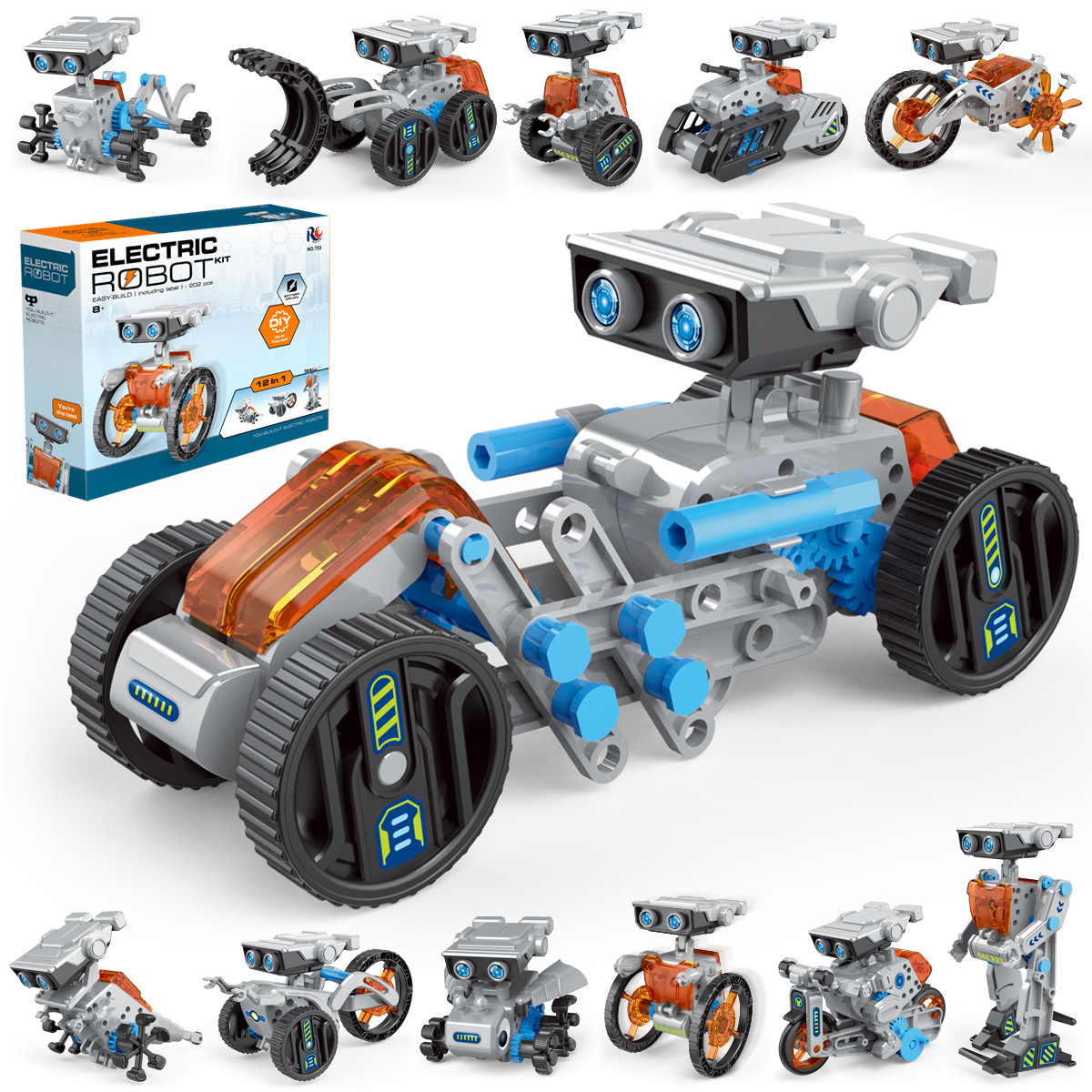 Power Tools Kits - 12 in 1 Science Experiment Solar