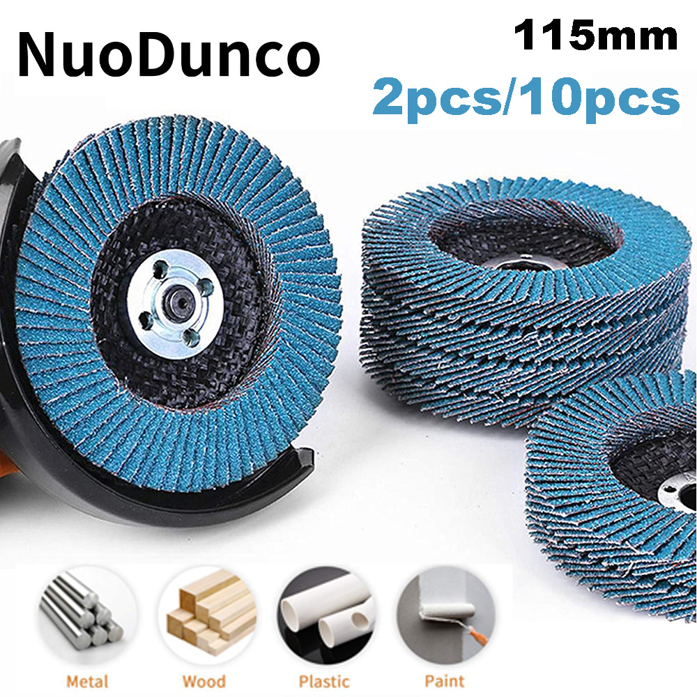 Angle Grinder 4.5 - 2/10pcs 4.5 Inch Flap Discs 115mm