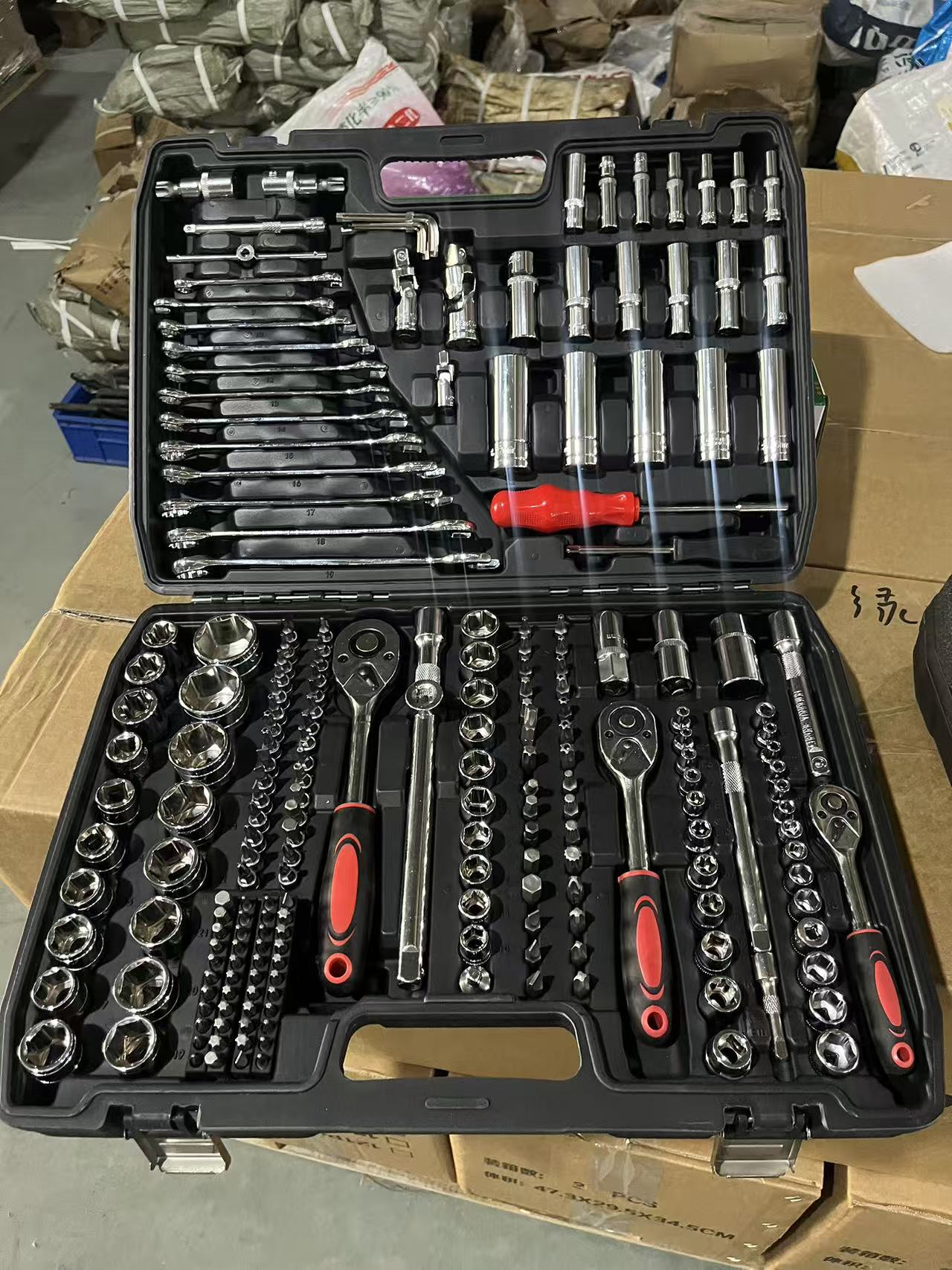 Power Tools Kits - 216-Piece DIY Auto Repair Tool Kit