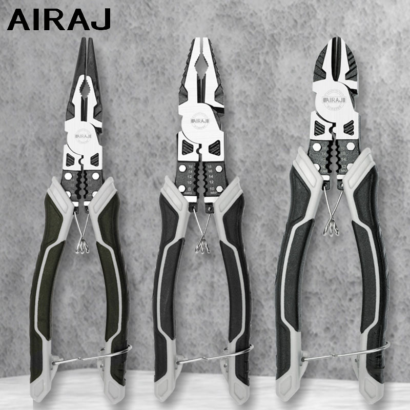 Power Tools Germany - AIRAJ Multifunctional Universal Diagonal Pliers Hardware