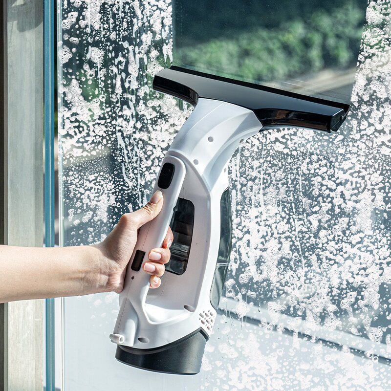 Power Tools Kits - 2000Pa Handheld Window Vacuum Squeegee Cordless