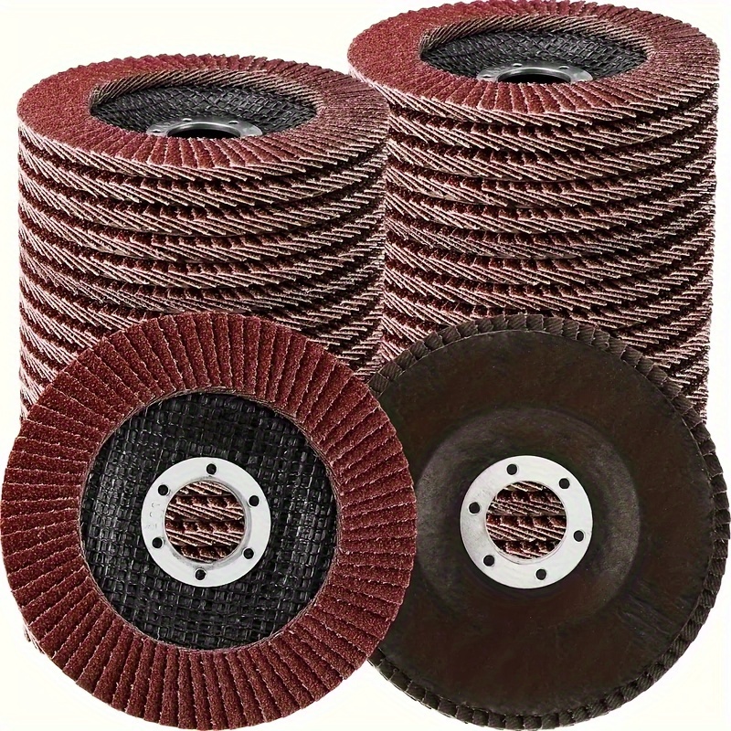 Angle Grinder 4.5 - 6Pcs Zirconia Abrasive Flap Discs 4.5