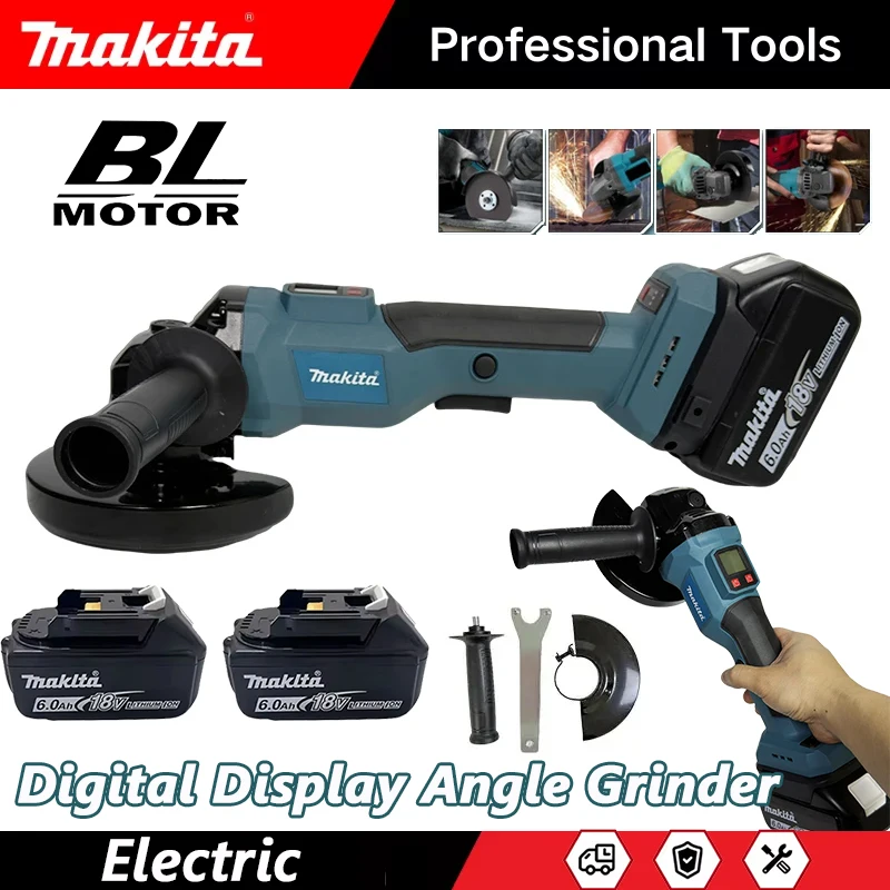 Power Tools Universal Battery - Makita Tool 125MM Brushless Electric Angle