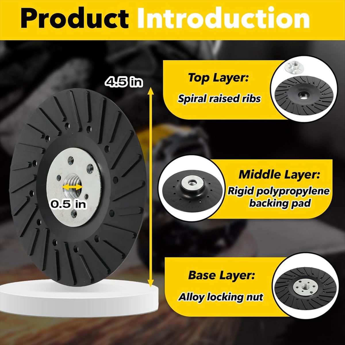 Angle Grinder 4.5 - Y1044A J~(2 Pack) 4.5 Inch Angle
