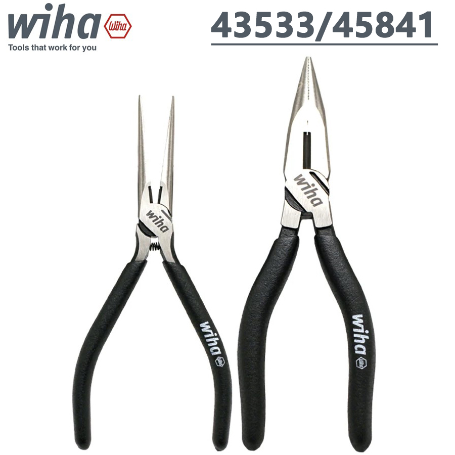 Power Tools Germany - WIHA 1Pcs Snip Nose Pliers Long