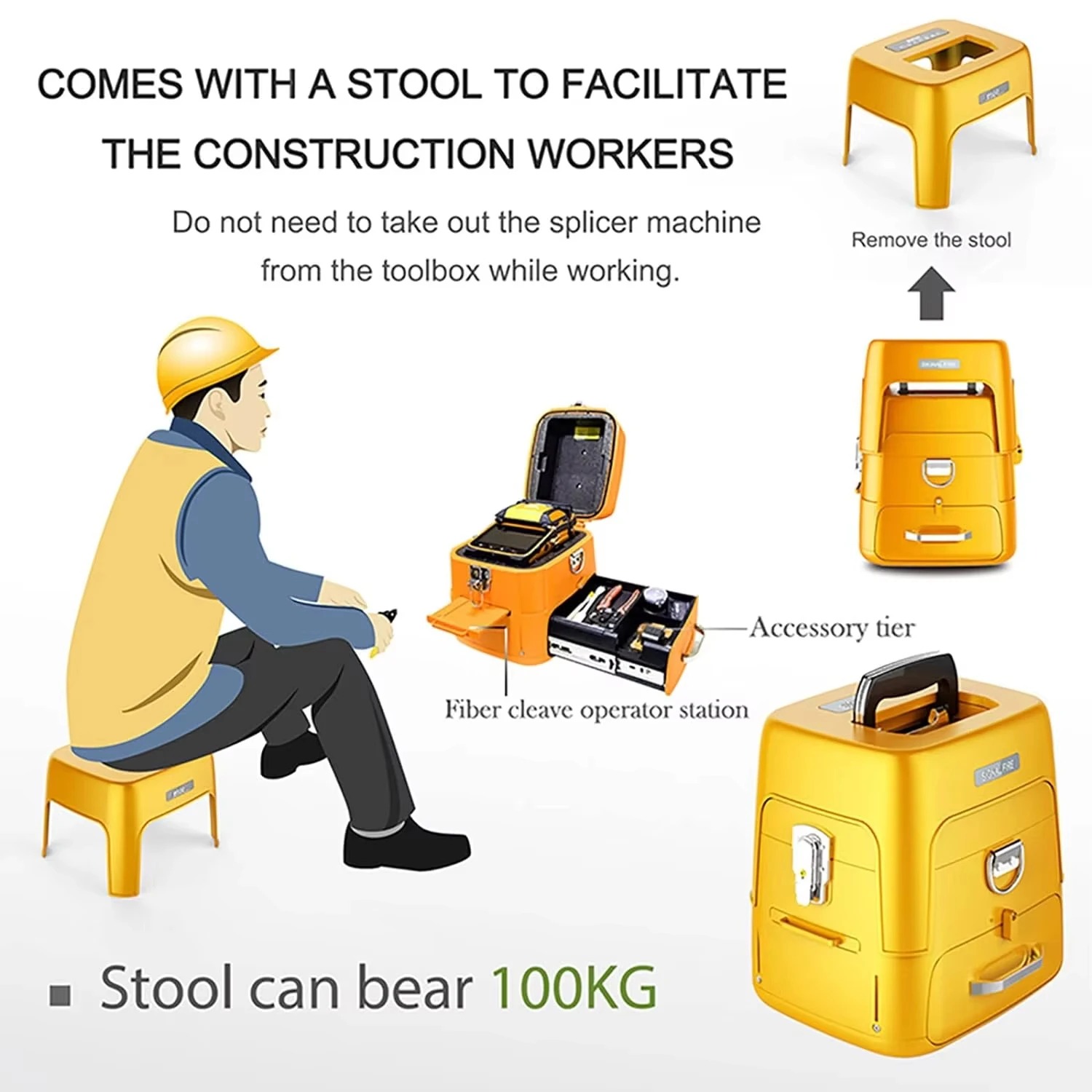Power Tools Ai - Signalfire AI-9 Fusion Splicer Machine 6