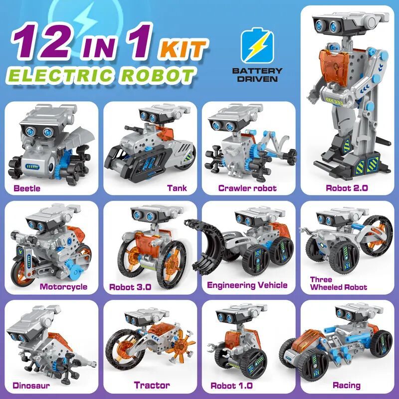 12 in 1 Science Experiment Sol - огляд і ціна Power Tools Kits