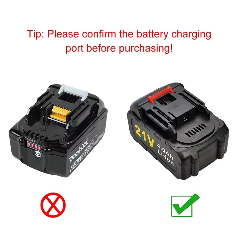 DC 18V 21V 1.8A 2A Power Suppl - огляд і ціна Power Tools Battery Adapter