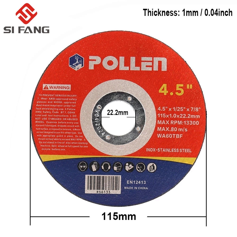4.5 Inch Resin Cutting Disc Me - огляд і ціна Angle Grinder 4.5