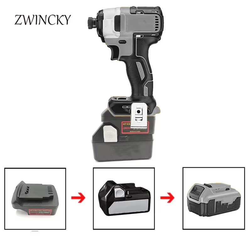 ZWINCKY Adapter Converter Use  - огляд і ціна Power Tools Battery Adapter