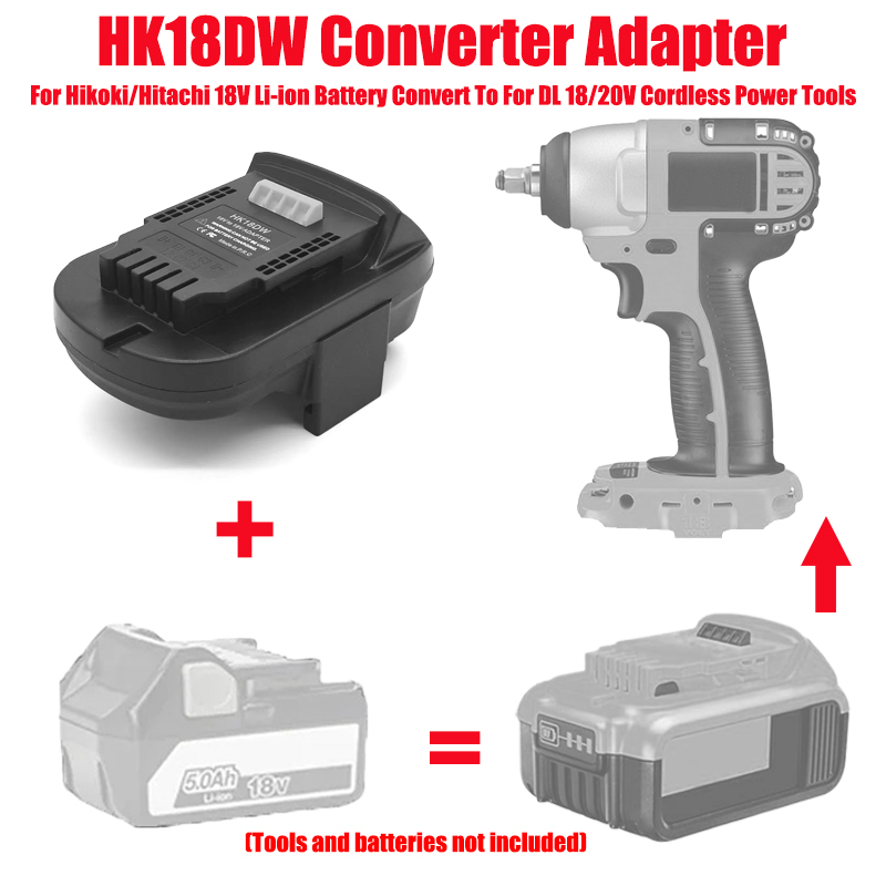 Battery Adapter Converter for  - огляд і ціна Power Tools Battery Adapter