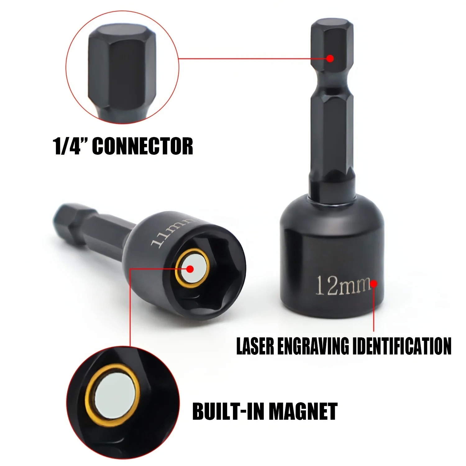 Strong Magnetic Hex Shank Nut  - огляд і ціна Power Tools List