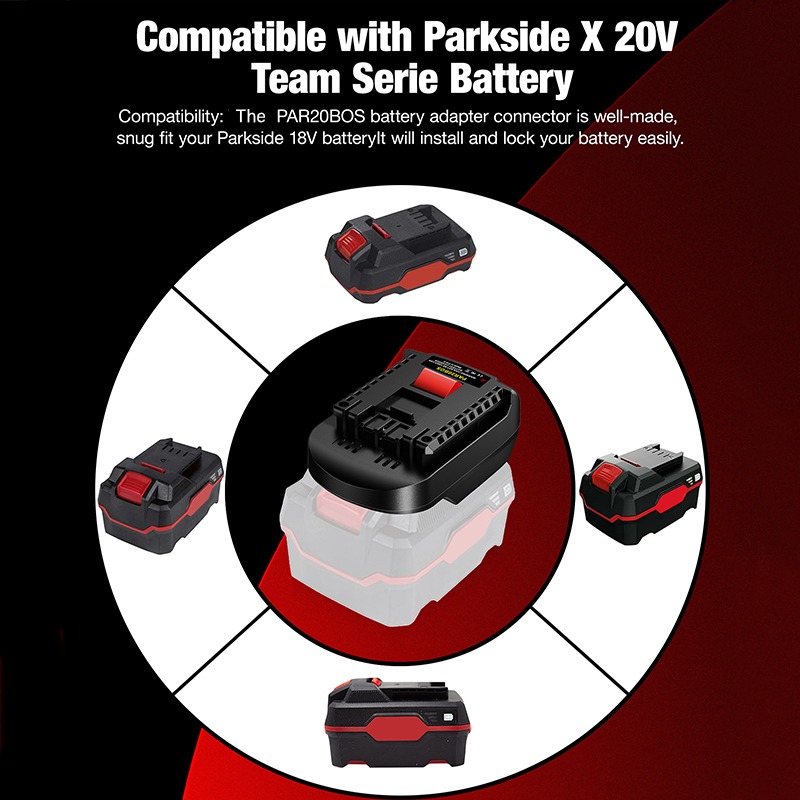 HAKSINKY PAR20BOS Power Tool B - огляд і ціна Power Tools Battery Adapter