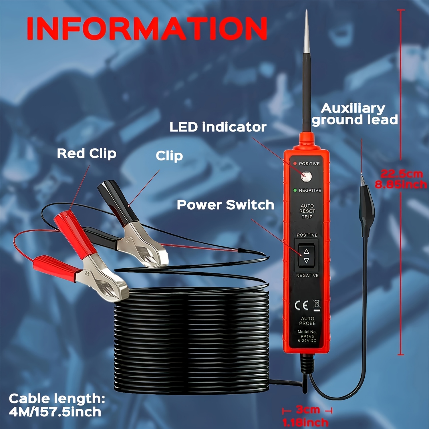 6V-24V Dc Multifunctional Auto - огляд і ціна Power Tools Automotive