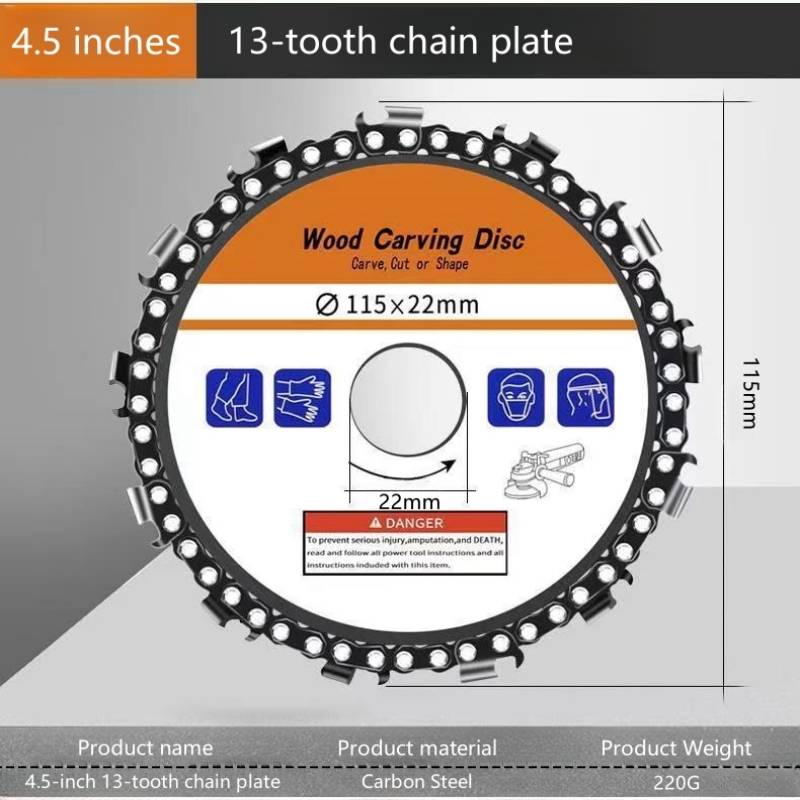 4/4.5/5Inch 22 Tooth Angle Gri - огляд і ціна Angle Grinder 4.5