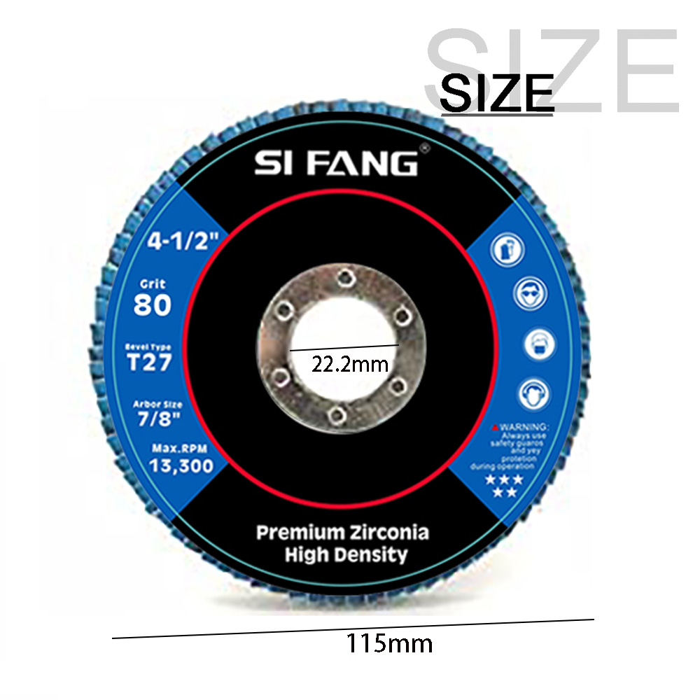 5pcs 115mm Flap Discs 4.5