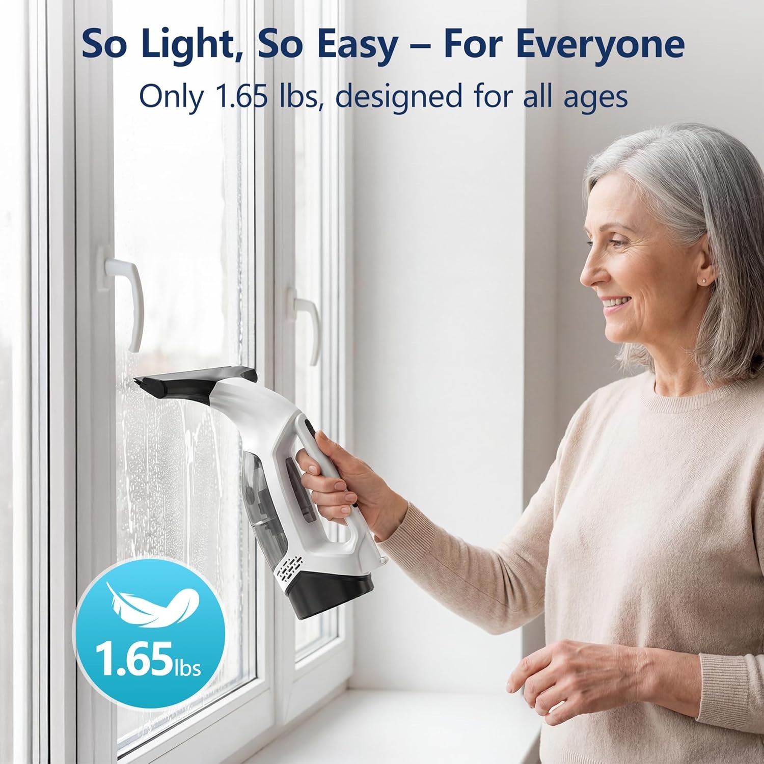 2000Pa Handheld Window Vacuum  - огляд і ціна Power Tools Kits