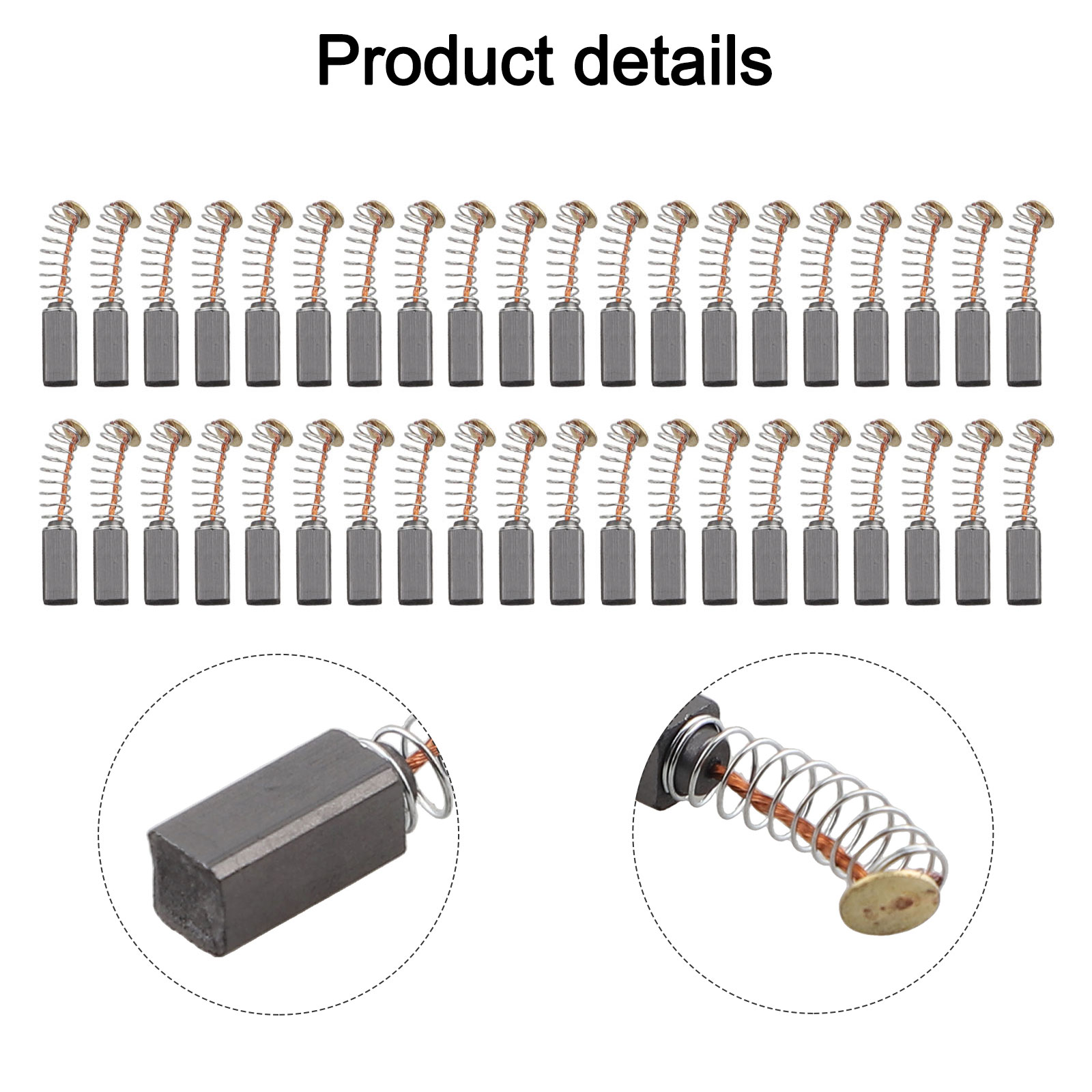 40Pcs Carbon Brushes Power Too - огляд і ціна Power X Tools And Machinery