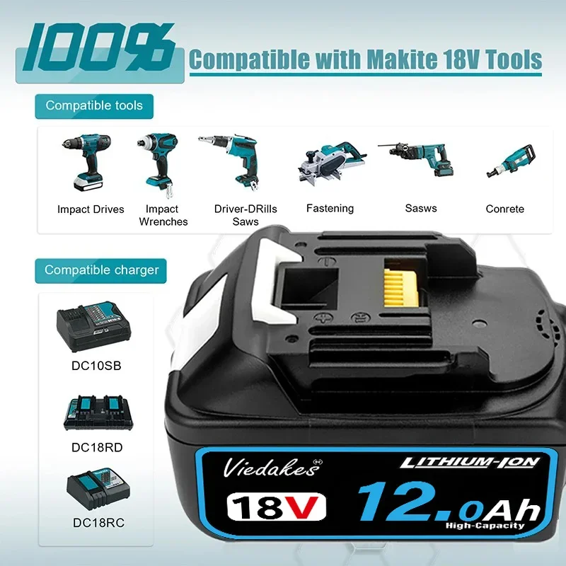 durable 18V 8Ah Rechargeable B - огляд і ціна Power Z Tools