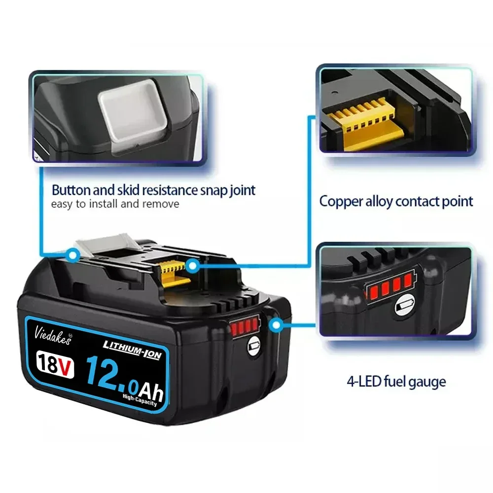 durable 18V 8Ah Rechargeable B - огляд і ціна Power Z Tools