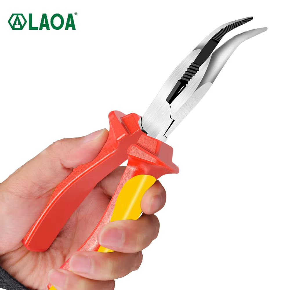 VDE Curved Needle Nose Pliers  - огляд і ціна Power Tools Germany