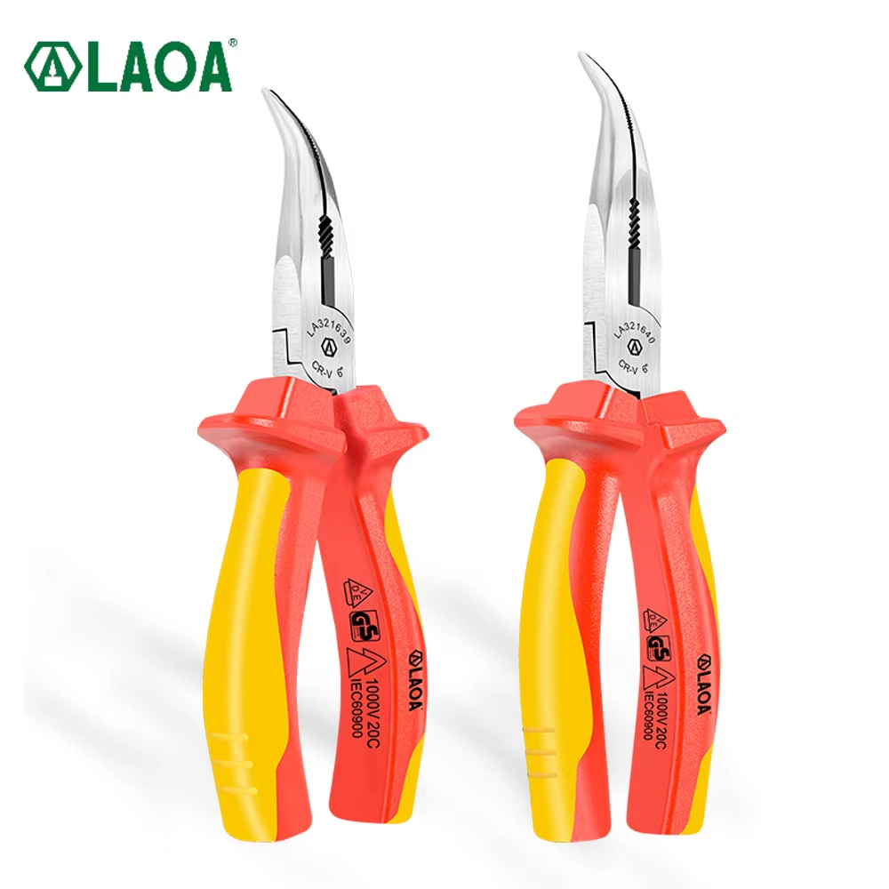 VDE Curved Needle Nose Pliers  - огляд і ціна Power Tools Germany