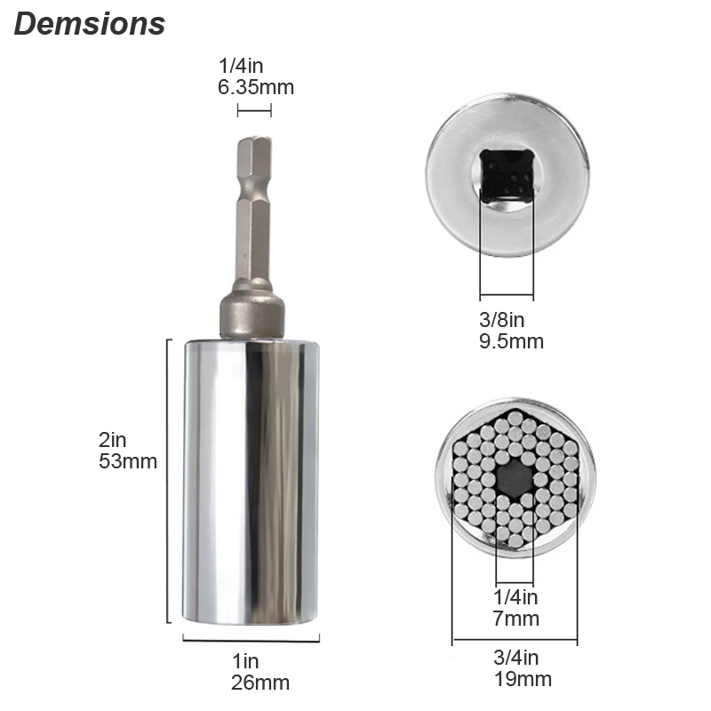 Universal Socket Wrench Head S - огляд і ціна Power Tools List