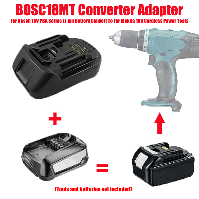 BOSC18MT Battery Adapter Conve - огляд і ціна Power Tools Battery Adapter