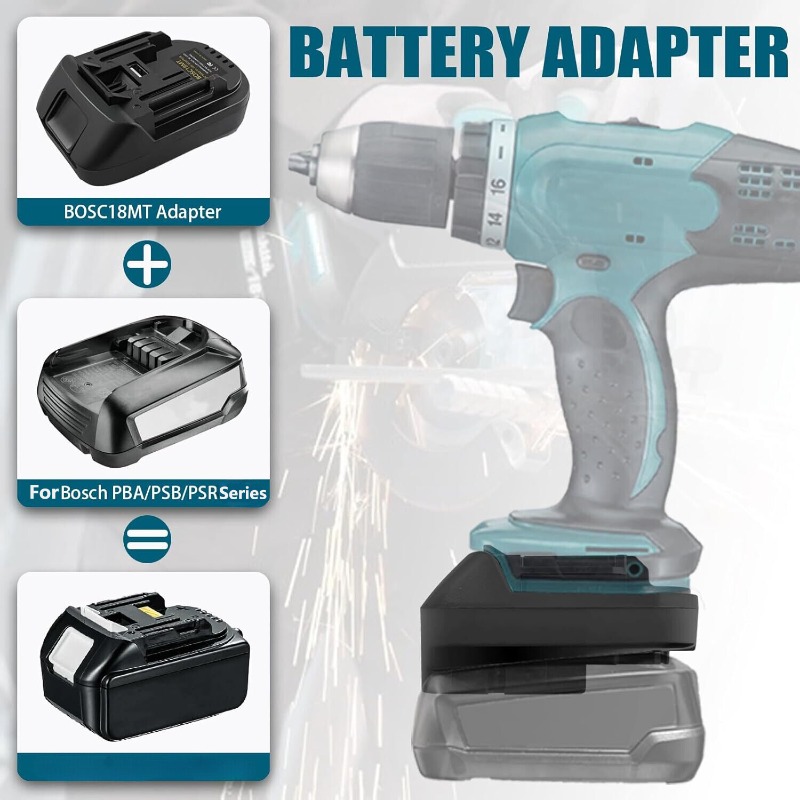 BOSC18MT Battery Adapter Conve - огляд і ціна Power Tools Battery Adapter