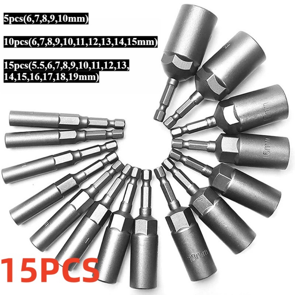15/5Pcs 80mm Length Deepen Pow - огляд і ціна Power Tools List
