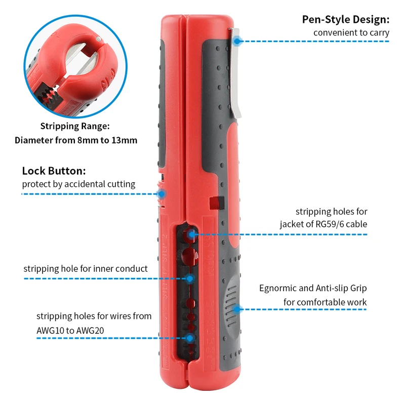 Multifunctional Cable Wire Str - огляд і ціна Power Tools Germany