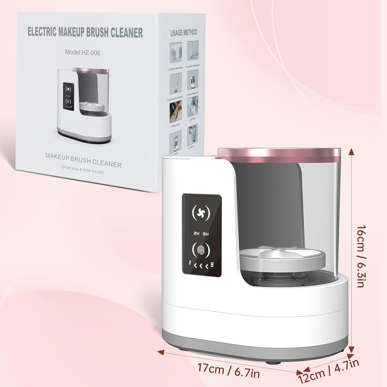Automatic Rotating Makeup Brus - огляд і ціна Power Tools Equipment