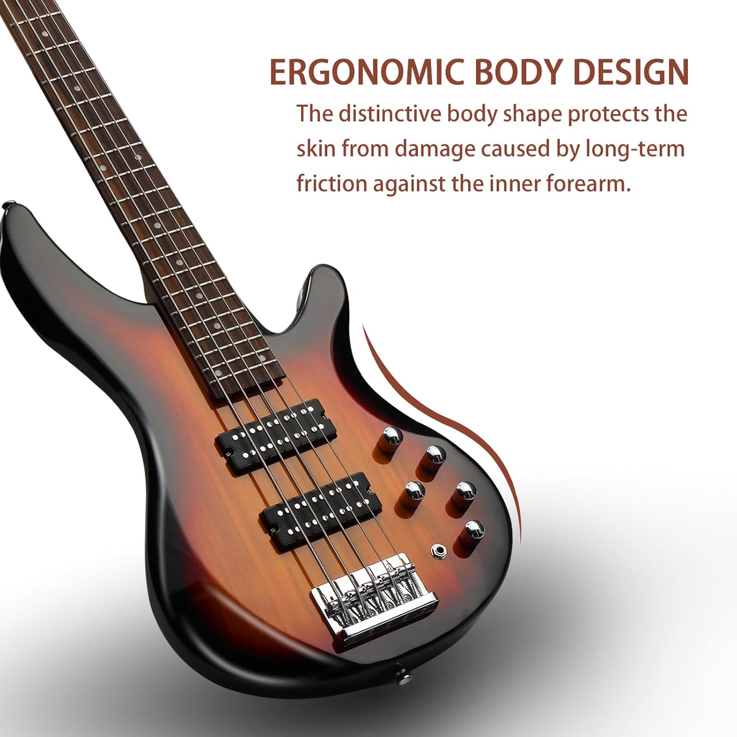 5-String Electric Bass Guitar, - огляд і ціна Power Tools Kits