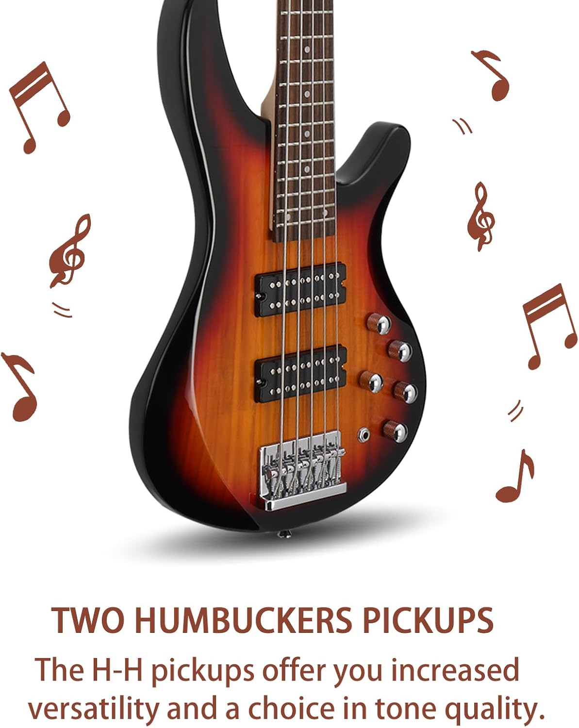 5-String Electric Bass Guitar, - огляд і ціна Power Tools Kits