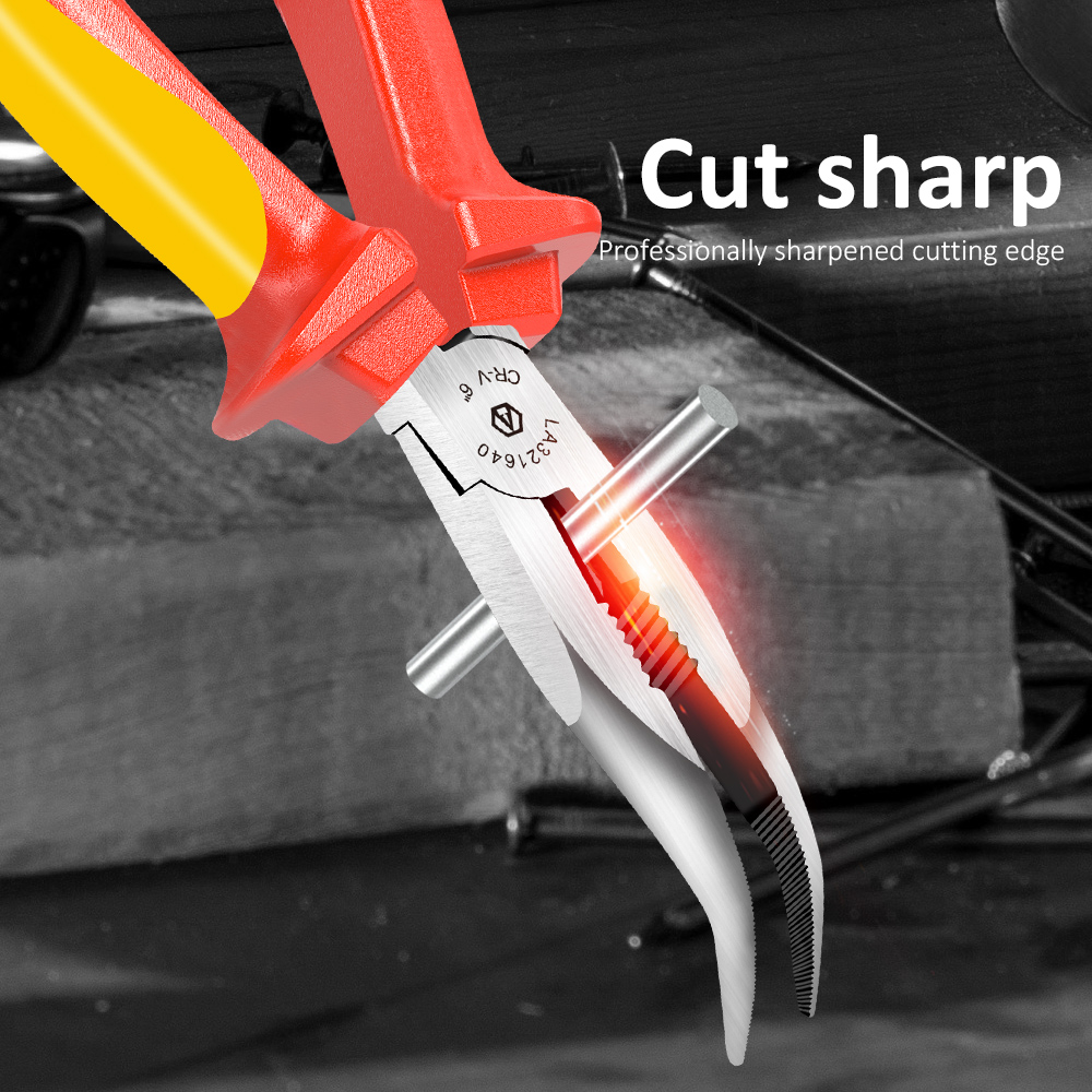 Insulated Curved Needle Nose P - огляд і ціна Power Tools Germany