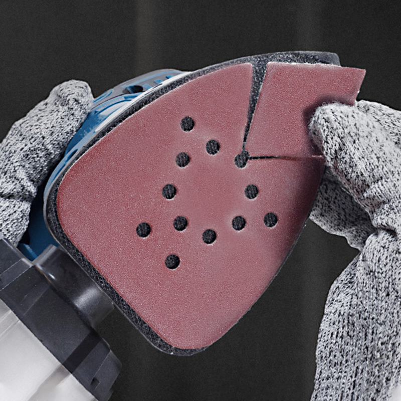 Triangle 12-Hole Sandpaper 135 - огляд і ціна Detail Sander Corner