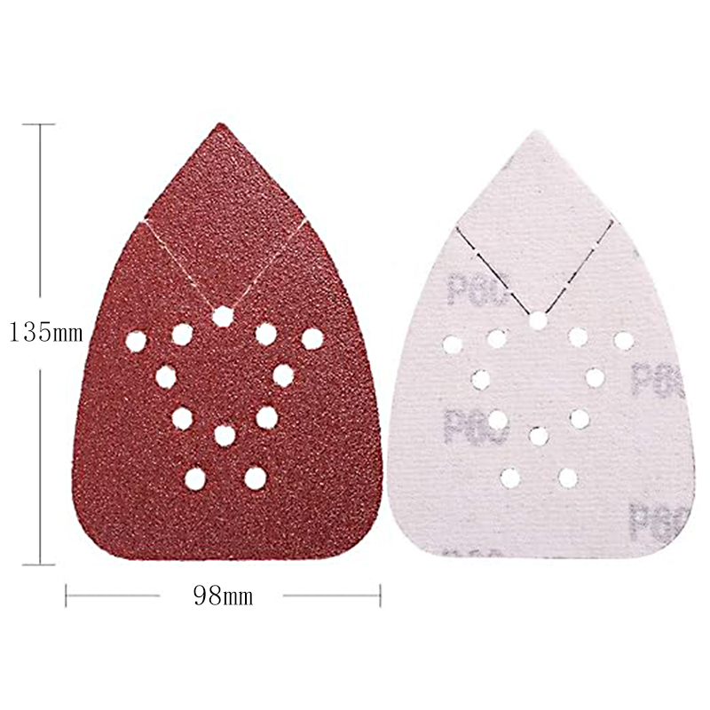 Triangle 12-Hole Sandpaper 135 - огляд і ціна Detail Sander Corner
