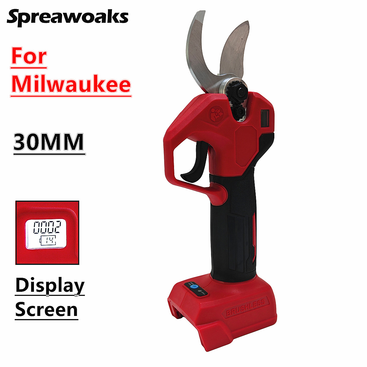 Brushless Electric Pruning She - огляд і ціна Power Tools Milwaukee
