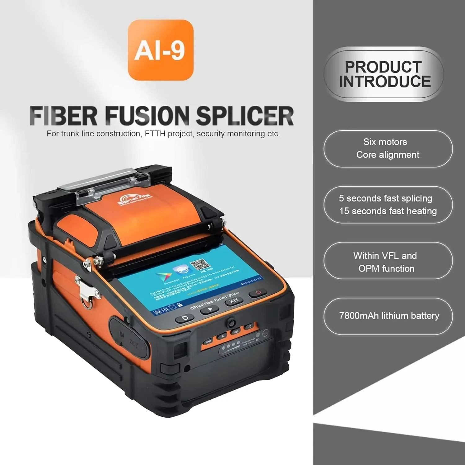 Signalfire AI-9 Fusion Splicer - огляд і ціна Power Tools Ai