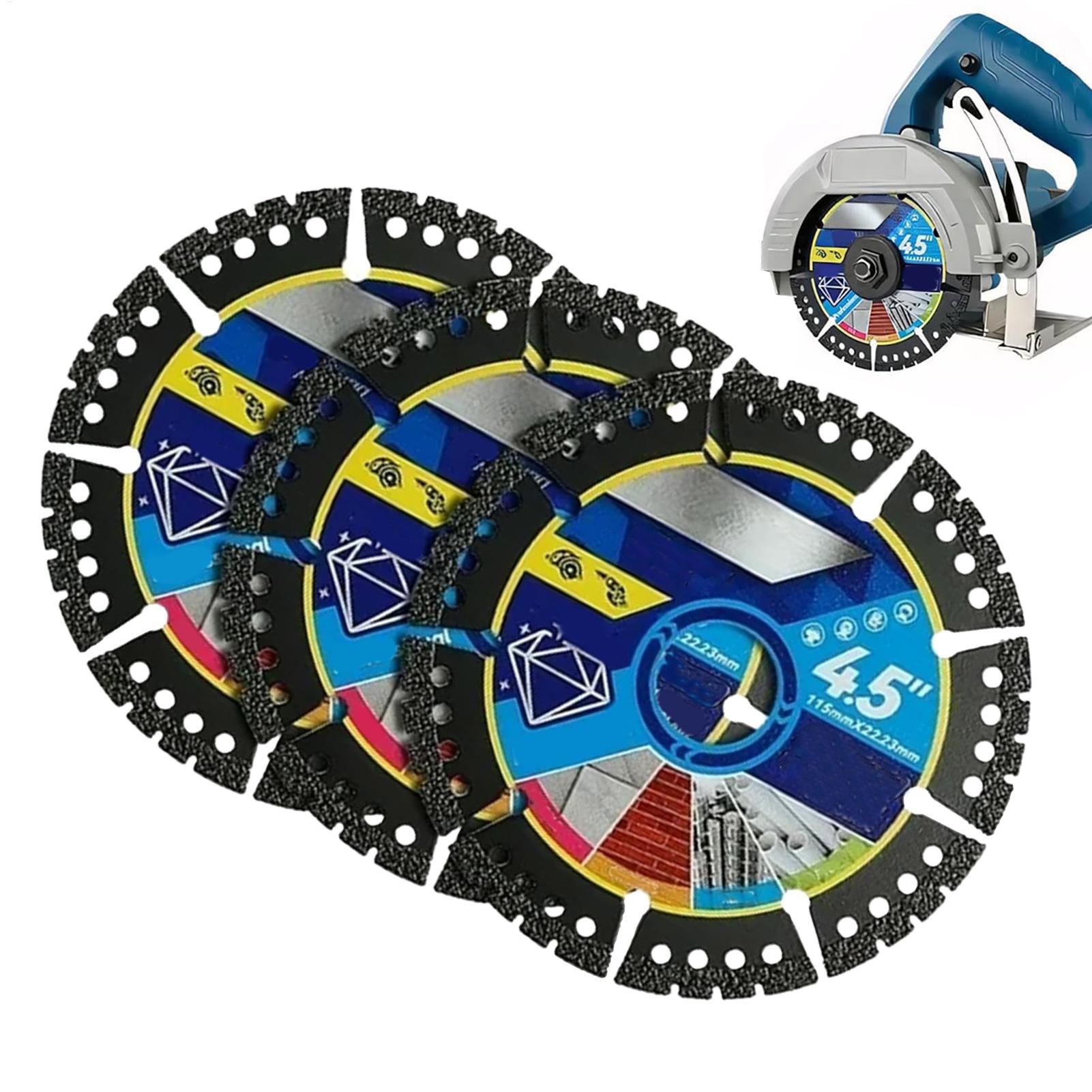 Saw Disc Wheel 3 pcs 4.5 Inch  - огляд і ціна Angle Grinder 4.5