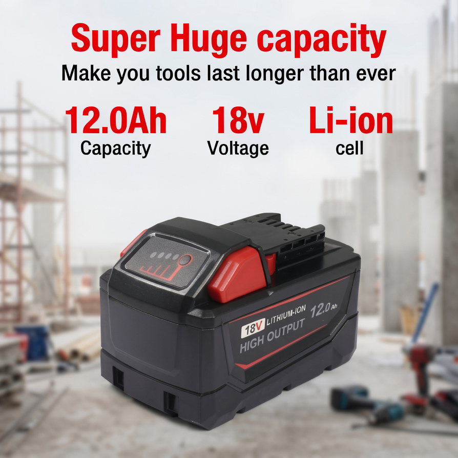 2/4Pack 18V 12.0Ah High Output - огляд і ціна Power Tools Milwaukee