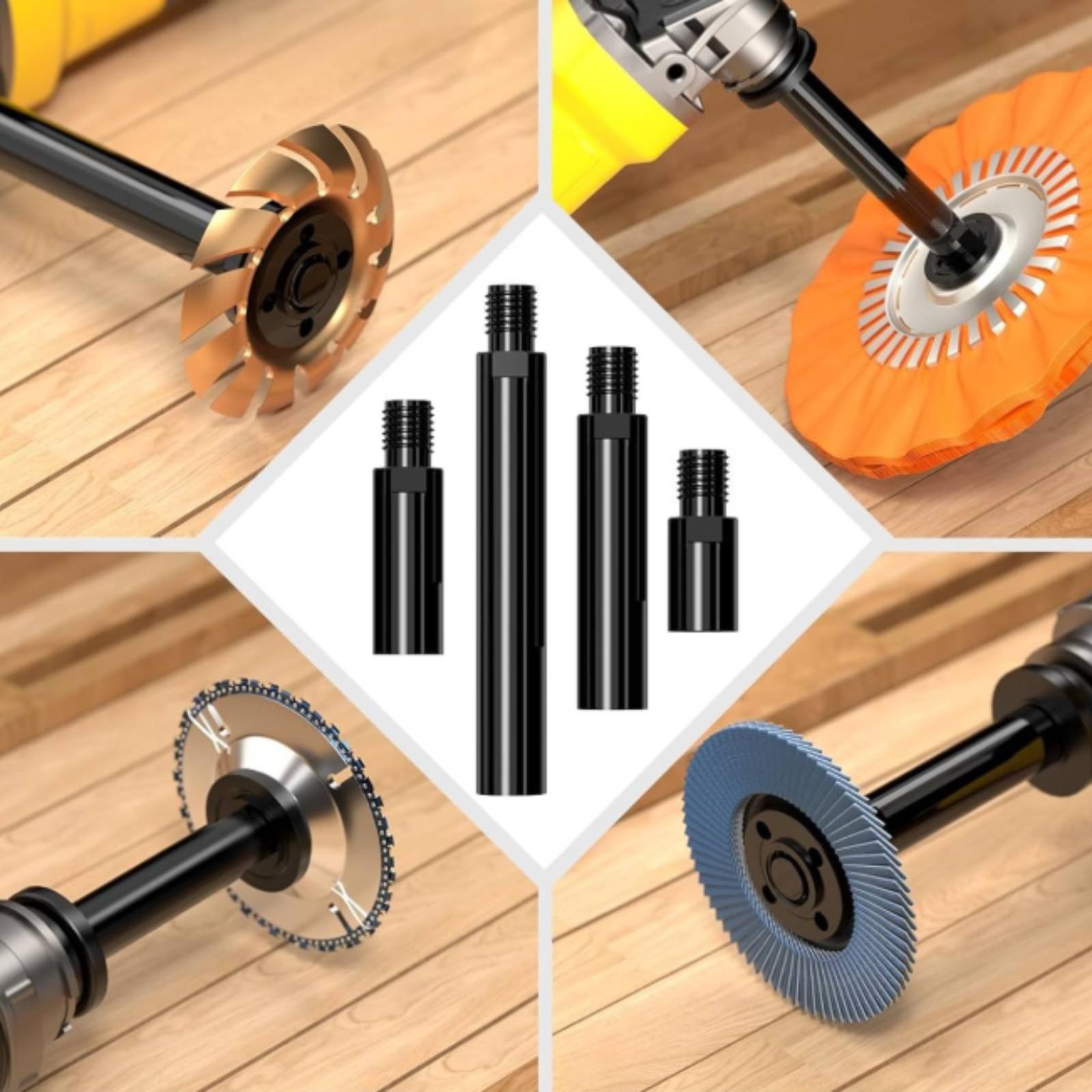 Angle Grinder Flange Nut Wrenc - огляд і ціна Power Tools Kits